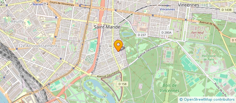 localisation de l'entreprise MONSIEUR CYRIL OTHMANI à SAINT-MANDE