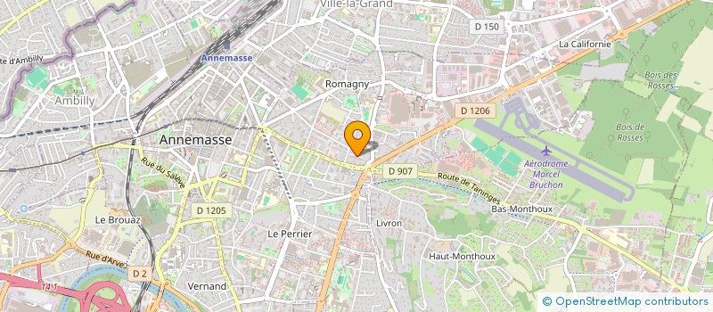 localisation de l'entreprise MONSIEUR CYRIL OTT  ANNEMASSE