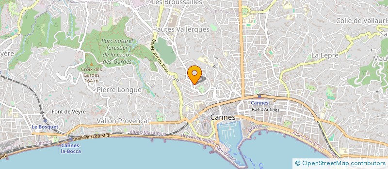 localisation de l'entreprise MONSIEUR CYRIL PACAUD à CANNES