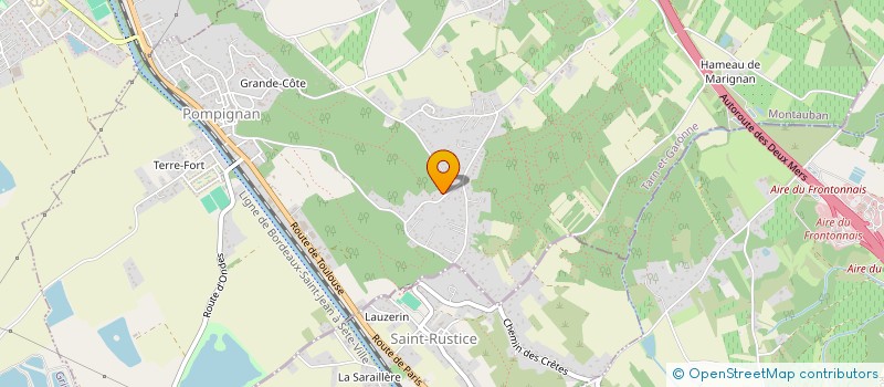 localisation de l'entreprise MONSIEUR CYRIL PACAULT à POMPIGNAN