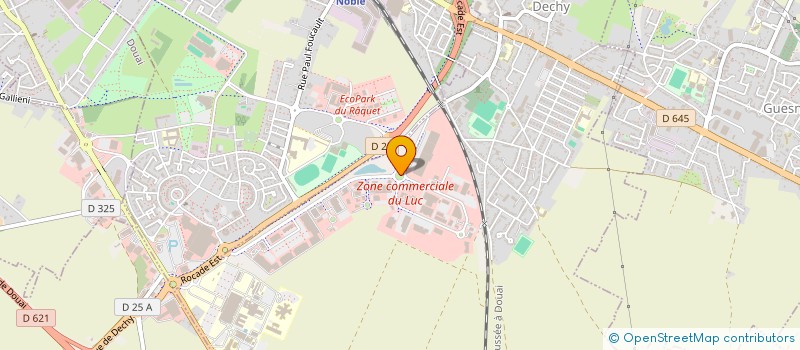 localisation de l'entreprise MONSIEUR CYRIL PAGNIEZ  DECHY