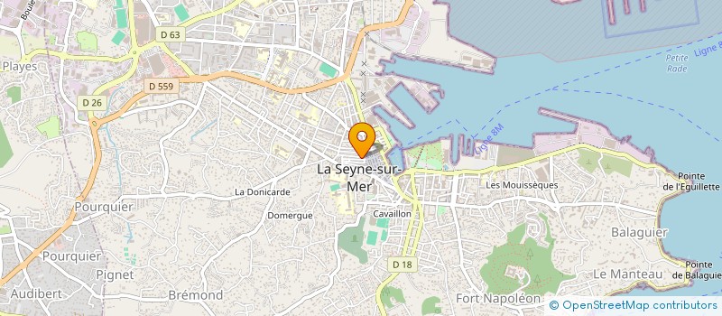 localisation de l'entreprise MONSIEUR CYRIL PALA à LA SEYNE-SUR-MER