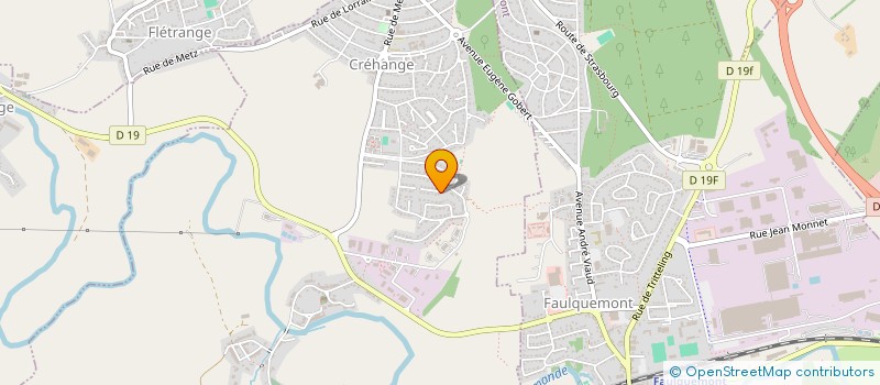 localisation de l'entreprise MONSIEUR CYRIL PARENT  CREHANGE