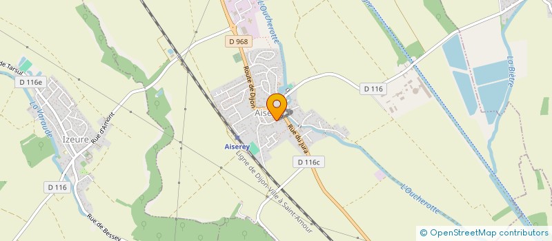 localisation de l'entreprise MONSIEUR CYRIL PARIS  AISEREY