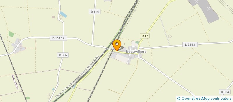 localisation de l'entreprise MONSIEUR CYRIL PARRA à BEAUVILLIERS
