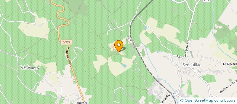 localisation de l'entreprise MONSIEUR CYRIL PAULET  GAILLAC