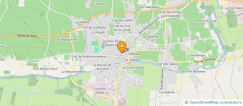 localisation de l'entreprise MONSIEUR CYRIL PECOURT  BOURGUEIL