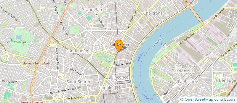 localisation de l'entreprise MONSIEUR CYRIL PEREZ  BORDEAUX