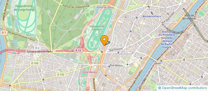 localisation de l'entreprise MONSIEUR CYRIL PERLMUTTER  PARIS