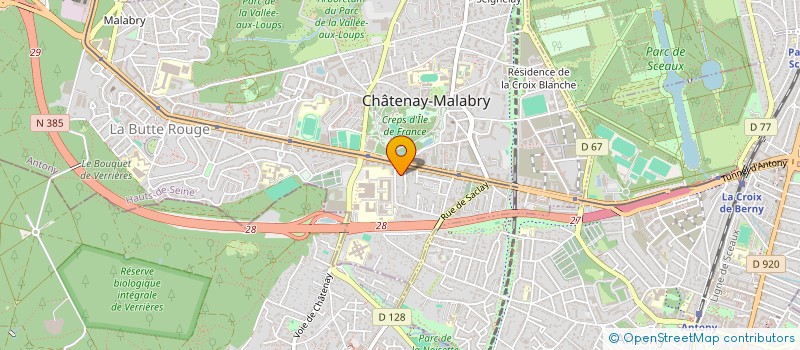 localisation de l'entreprise MONSIEUR CYRIL PERRIER LEVY  CHATENAY-MALABRY