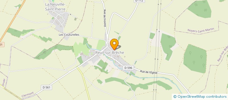 localisation de l'entreprise MONSIEUR CYRIL PETIT  REUIL-SUR-BRECHE