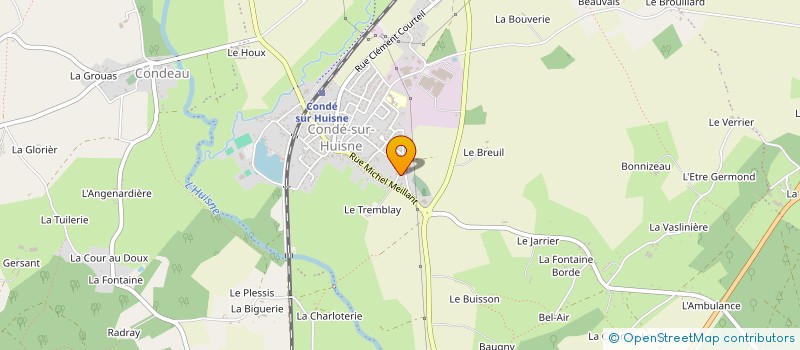 localisation de l'entreprise MONSIEUR CYRIL PEUVRET à SABLONS-SUR-HUISNE