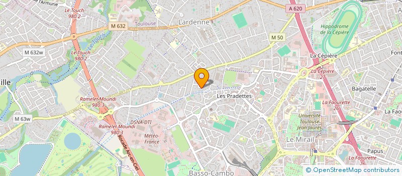 localisation de l'entreprise MONSIEUR CYRIL PEVROL à TOULOUSE
