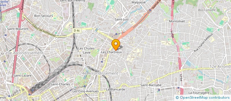 localisation de l'entreprise MONSIEUR CYRIL PEYRE à MARSEILLE