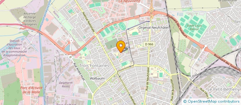 localisation de l'entreprise MONSIEUR CYRIL PIAZZA  REIMS