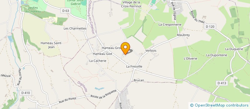 localisation de l'entreprise MONSIEUR CYRIL PICOT à DIGOSVILLE