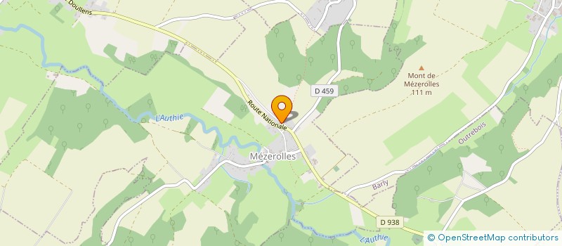 localisation de l'entreprise MONSIEUR CYRIL PICOT  MEZEROLLES