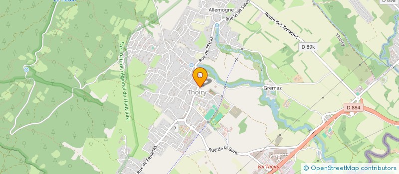 localisation de l'entreprise MONSIEUR CYRIL PILS  THOIRY