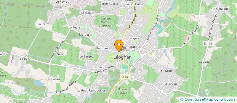 localisation de l'entreprise MONSIEUR CYRIL PIMONT à LEOGNAN