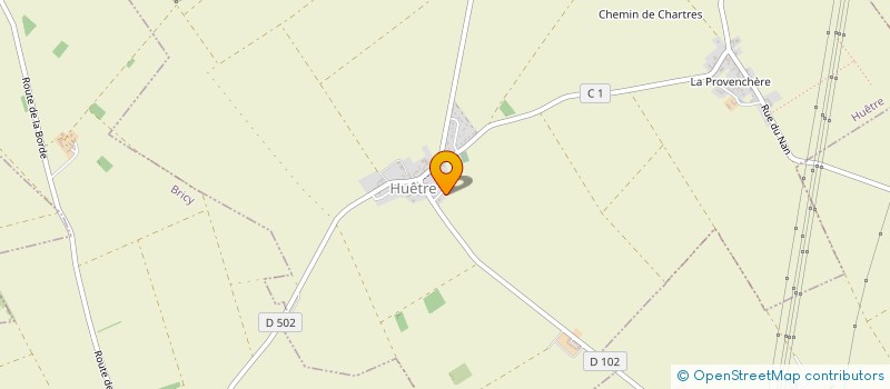 localisation de l'entreprise MONSIEUR CYRIL PINOT à HUETRE