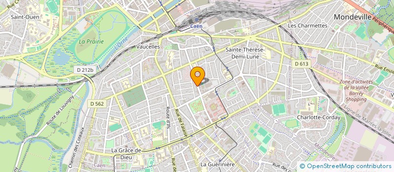 localisation de l'entreprise MONSIEUR CYRIL PINSON à CAEN