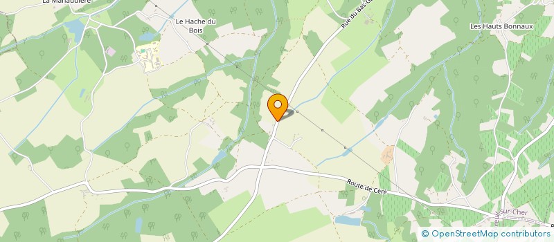 localisation de l'entreprise MONSIEUR CYRIL PINTAT à MAREUIL-SUR-CHER