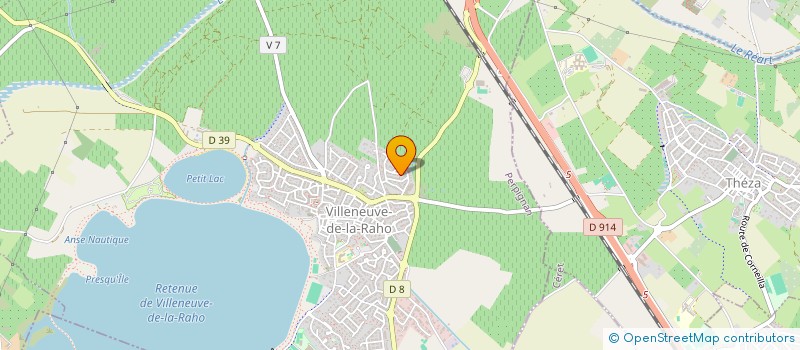 localisation de l'entreprise MONSIEUR CYRIL PISCAREL  VILLENEUVE-DE-LA-RAHO