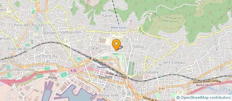 localisation de l'entreprise MONSIEUR CYRIL PLANET à TOULON