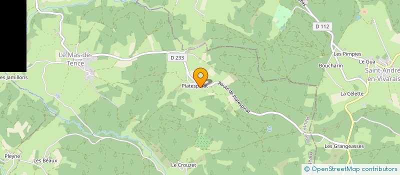 localisation de l'entreprise MONSIEUR CYRIL POCHELON  LE MAS-DE-TENCE