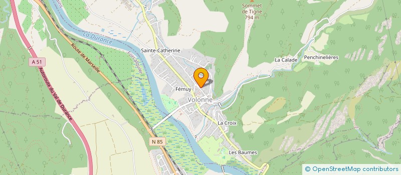 localisation de l'entreprise MONSIEUR CYRIL PONCHE  SALIGNAC