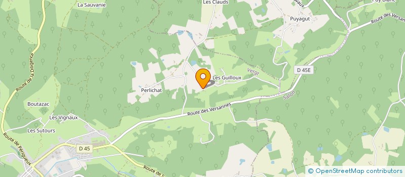 localisation de l'entreprise MONSIEUR CYRIL PREVOST  CREYSSENSAC ET PISSOT