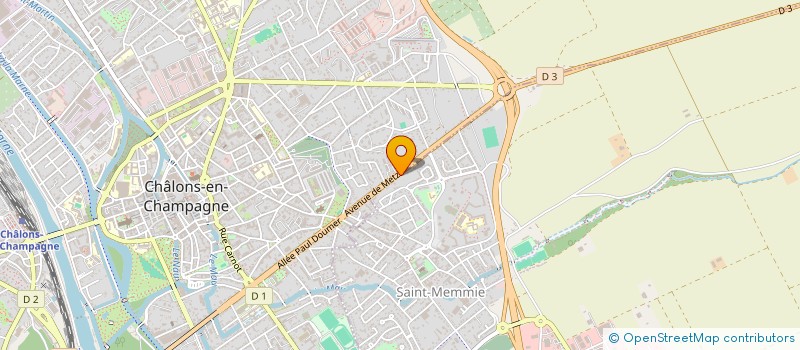 localisation de l'entreprise MONSIEUR CYRIL PREVOT  SAINT-MEMMIE