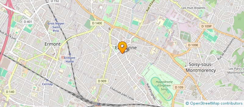 localisation de l'entreprise MONSIEUR CYRIL PRUDOR à EAUBONNE