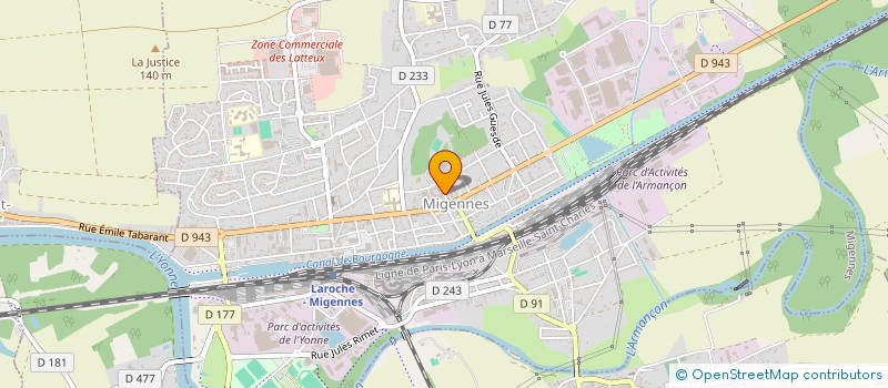 localisation de l'entreprise MONSIEUR CYRIL QUARTIER  EPINEAU-LES-VOVES