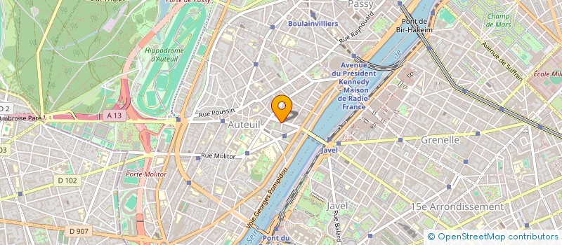 localisation de l'entreprise MONSIEUR CYRIL QUEMENEUR  PARIS