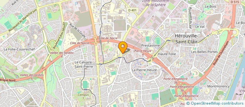 localisation de l'entreprise MONSIEUR CYRIL RAFFIN-PEYLOZ à CAEN