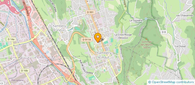 localisation de l'entreprise MONSIEUR CYRIL RAGUES  CHAMBERY