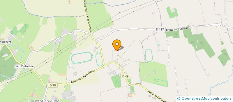 localisation de l'entreprise MONSIEUR CYRIL RAIMBAUD à HOTOT-EN-AUGE