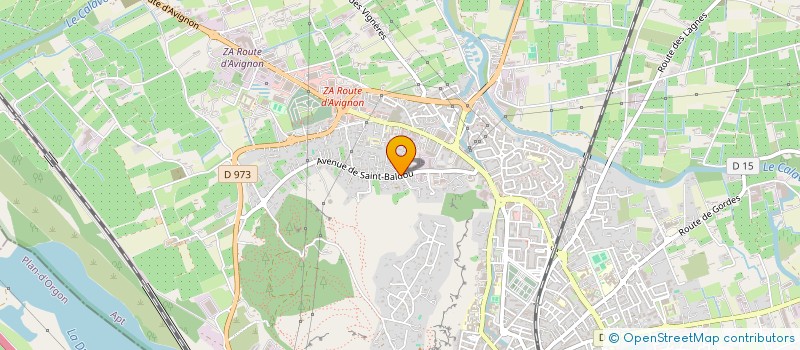 localisation de l'entreprise MONSIEUR CYRIL RANGER  CAVAILLON