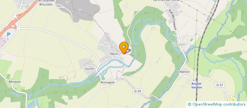 localisation de l'entreprise MONSIEUR CYRIL RAUX  VALENCE-EN-POITOU