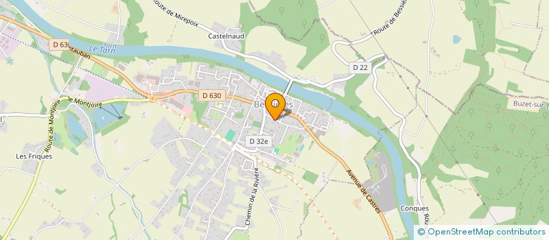 localisation de l'entreprise MONSIEUR CYRIL REAVAILLE  BESSIERES