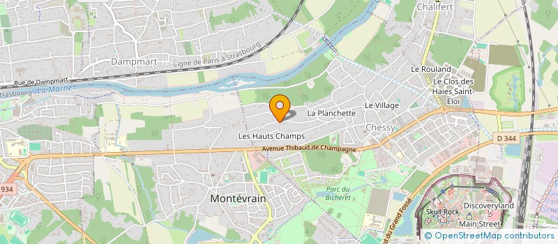 localisation de l'entreprise MONSIEUR CYRIL REB  CHESSY