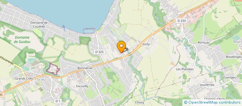 localisation de l'entreprise MONSIEUR CYRIL RENARD  SCIEZ