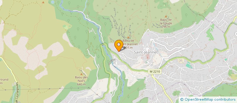 localisation de l'entreprise MONSIEUR CYRIL RENARD  SAINT-JEANNET