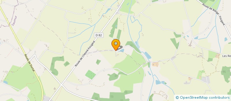 localisation de l'entreprise MONSIEUR CYRIL REVEAU à BAUGE-EN-ANJOU