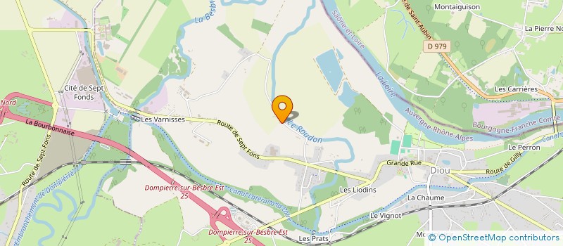 localisation de l'entreprise MONSIEUR CYRIL REVERET  DIOU