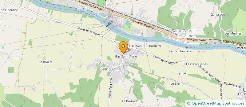 localisation de l'entreprise MONSIEUR CYRIL REYMOND  SAINT-AGNE