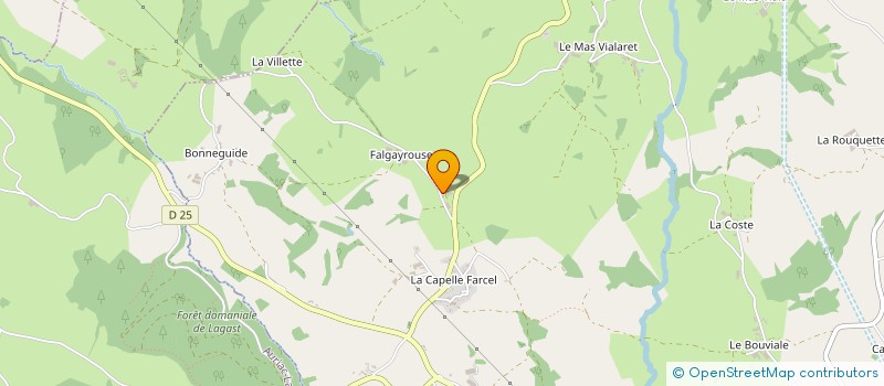 localisation de l'entreprise MONSIEUR CYRIL REYNES  LE TRUEL