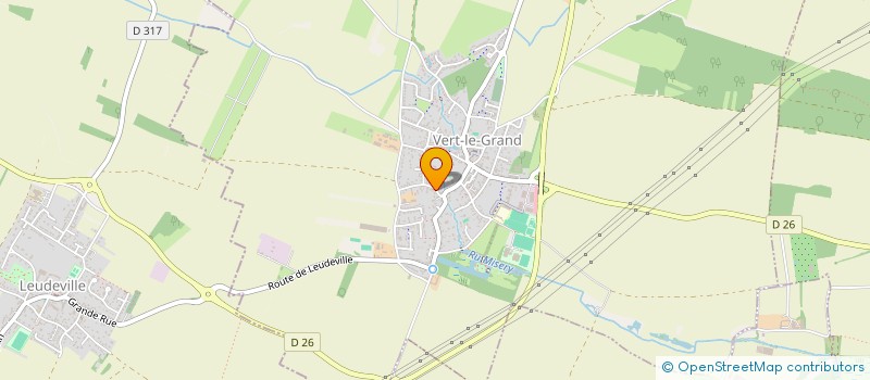 localisation de l'entreprise MONSIEUR CYRIL RICHTER  VERT-LE-GRAND