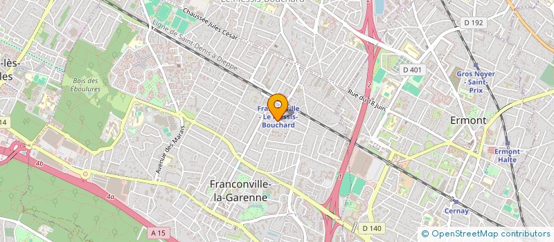 localisation de l'entreprise MONSIEUR CYRIL RICQUEBOURG à FRANCONVILLE